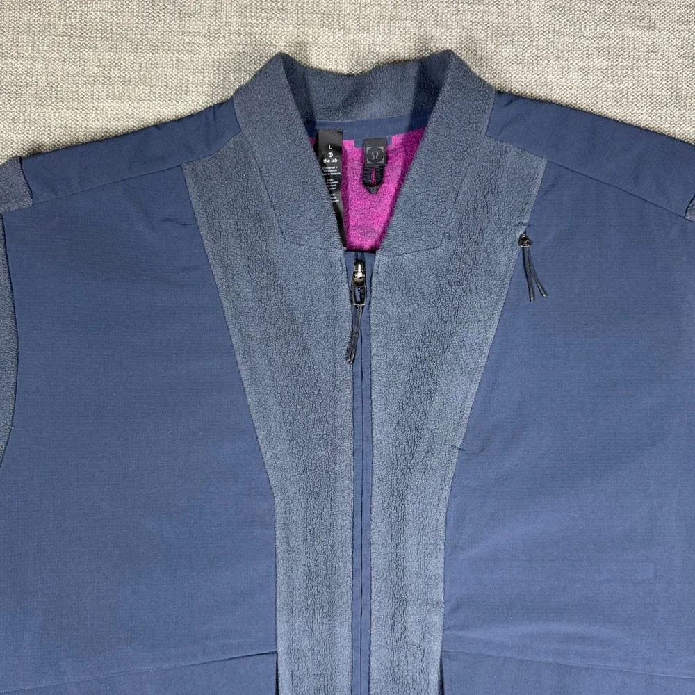 Lululemon Lab Siffra Hybrid Bomber Jacket Merino Wool Blend M4A21S Mens Large